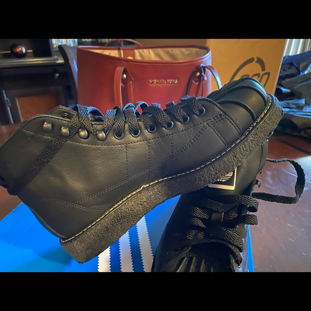 Adidas superstar boot luxe